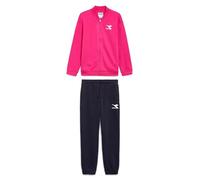 DIADORA JU. TRACKSUIT FZ CORE TUTA FELPA COMPLETO BAMBINI INVERNALE 102.179863 Taglia L = 9/10 anni Colore principale SHOCKING PINK/PEACOAT