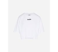 Diadora Logo W - T-shirt - Donna - Bianco L