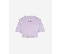 Diadora Logo W - T-shirt - Donna - Lilla L