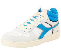 Diadora Magic Basket Demi Cut Suede Leather, Scarpe da Ginnastica Unisex-Adulto, Royal/White, 42 EU