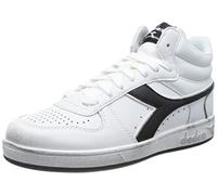 Diadora Magic Basket Demi Icona, Scarpe da Ginnastica Unisex-Adulto, White White Black, 43 EU