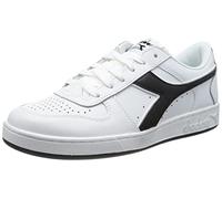 Diadora Magic Basket Low Icona, Scarpe da Ginnastica Unisex-Adulto, Bianco (White Black), 39 EU