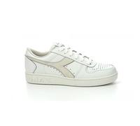 Diadora Magic Basket Low Leather Wn, Scarpe da Ginnastica Donna, Dawn Blue/White, 36 EU