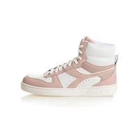 Diadora Magic Basket Mid Leather Wn, Scarpe da Ginnastica Donna, White/Peach Whip, 36 EU