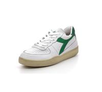 Diadora Mi Basket Low Used Man Sneakers White/Green (EU 44)