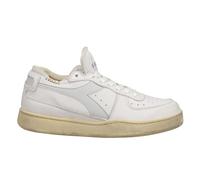 Diadora Mi Basket - Scarpe da ginnastica da uomo con lacci, taglio a righe, casual, taglia 39, colore: Bianco, bianco, 38.5 EU