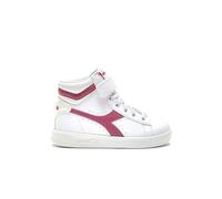 Diadora Game P High Girl PS, Scarpe da Ginnastica Bambina, Bianco (White Claret Red), 29 EU
