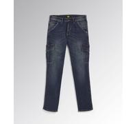 Diadora PANT STONE CARGO Pantalone jeans da lavoro DIRTY WASHING