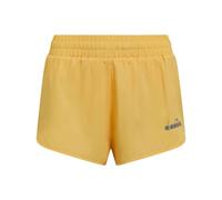 Diadora Pantaloncini Running Super Light 2,5" Giallo Sabbia Donna S