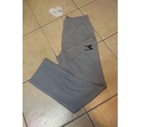 DIADORA Pantalone di Tuta senza Polsino Sportivo in Cotone leggero Organico Uomo