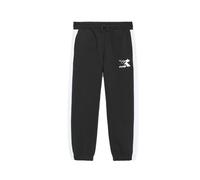 Diadora Pantalone Tuta Bimbo Felpato Cuff Sport Casual