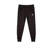 Diadora Pants Ess. Sports III CH FT Pantaloni da Ginnastica, Nero, L Uomo
