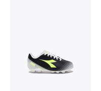 Diadora PICHICHI 6 MD JR, Scarpe da Calcio, Black/Yellow Fluo DD/White, 28 EU