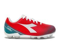 Diadora PICHICHI 6 MD JR, Scarpe da Calcio, Arancione (Fluo Red Vapor Blue Tile Blue), 39 EU