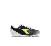 Diadora PICHICHI 6 MG14, Scarpe da Calcio Uomo, Black/Yellow Fluo DD/White, 42.5 EU