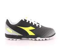 Diadora PICHICHI 6 TF JR, Scarpe da Calcio, Black/Yellow Fluo DD/White, 37 EU