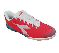 Diadora Scarpe da calcio Uomo PICHICHI 6 TFR Fluo Red/Vapor Blue/Tile Blue 40 EU