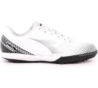Diadora PICHICHI 6 TFR, Scarpe da Calcio Uomo, White/Silver DD/Black, 45 EU