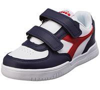 Diadora Raptor Low PS, Scarpe da Ginnastica, Unisex - Bambini e Ragazzi, Blu Peacoat Bossa Nova, 29.5 EU