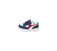 Diadora Raptor Low TD, Scarpe da Ginnastica, Peacoat/Fuchsia Purple/PSTL TU, 22 EU