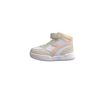 Diadora Raptor Mid Ps, Scarpe da ginnastica, Unisex - Bambini e ragazzi, Beige Beige Alabastro Rosa Pastello, 33 EU