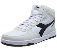Diadora Raptor Mid, Scarpe da ginnastica, Unisex - Adulto, White Barely Blue, 44 EU