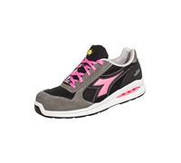 Diadora Run Net Airbox Low S1p Src, Scarpe da Ginnastica Uomo, Grigio (Smoke Black), 37 EU