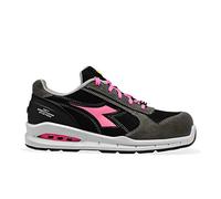 Diadora Run Net Airbox Low S1p Src, Scarpe da Ginnastica Uomo, Grigio (Smoke Black), 41 EU