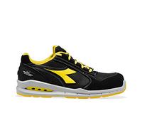 Diadora Run Net Airbox Low S1p SRC, Scarpe da Ginnastica Uomo, Nero (Black Anthracite 01), 35 EU