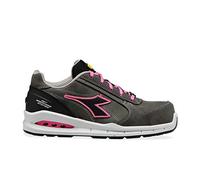 Diadora Run Net Airbox Low S3 SRC, Scarpe da Ginnastica Uomo, Smoke, 36 EU