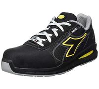 Diadora Run Net AIRBOX MATRYX Low S3 SRC, Scarpe da Ginnastica Uomo, Black/Black, 46 EU