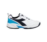 Scarpe da tennis bambini Diadora S. Challenge 5 SL JR - white/blue corsai - Bianco (38,5)