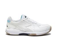 Diadora S. Challenge 6 Sl Scarpa Per Terra Rossa Donna - Bianco, Blu Chiaro