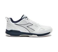 Diadora S.Challenge 7 Scarpa per terra rossa Uomini - bianco, blu scuro, Taglia: 44, 5