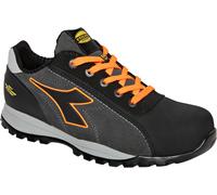 Utility Diadora Glove Net Low PRO S1P HRO Sra ESD, Scarpe da Ginnastica Unisex-Adulto, Multicolore (Asphalt/Orange Fluo), 47 EU