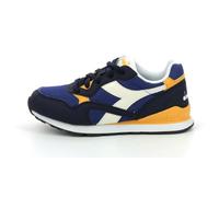 Diadora Scarpa da Ginnastica Sneakers da Passeggio per Bambini N.92 PS 28 Multicolore C1141 - BLU CLASSICO/BIANCO