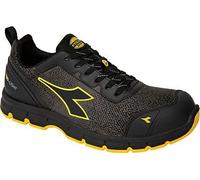 Diadora SCARPE ANTINFORTUNISTICHE RUN ATOM EVO LOW S3S SC FO SR ESD (C2763 - GRIGIO ACCIAIO/NERO, Sistema Taglie Calzature EU, Adulto, Uomo, Numero, Media, 43)