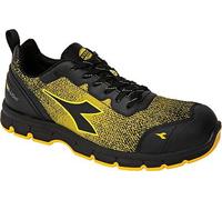 Diadora SCARPE ANTINFORTUNISTICHE RUN ATOM EVO LOW S3S SC FO SR ESD (C4133 - GIALLO UTILITY/NERO, Sistema Taglie Calzature EU, Adulto, Uomo, Numero, Media, 42)