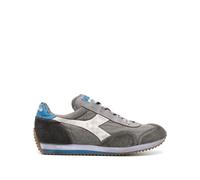 Diadora Scarpe Heritage Equipe H Dirty Stone Wash Evo Sneaker Unisex Colore Grigio Cielo d'inverno (40)
