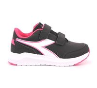 Diadora Scarpe per Bambini Sneakers da Passeggio Falcon 3 SL JR V Multicolore C4233 - Black/Fuchsia Purple 28