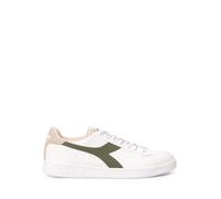 Diadora Scarpe Torneo Corduroy Sneaker Uomo Pelle Bianco/Verde 45