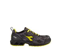 Diadora Shark Stable Impact Low S3 SRC ESD, Scarpe da Ginnastica Unisex-Adulto, Nero/Grigio, 42 EU
