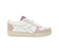Diadora, ,Shoes ,Donna ,Grigio ,36 EU Iconica Sneaker Basso Grigio Pelle