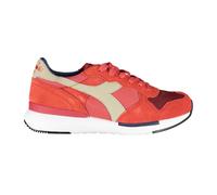 Diadora, ,Shoes ,Donna ,Rosso ,36 EU Sneakers sportive rosse con dettagli a contrasto