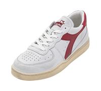 Diadora, ,Shoes ,Uomo ,Bianco ,42 EU Vintage MI Basket Low Sneakers