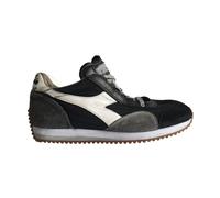 Diadora, ,Shoes ,Uomo ,Nero ,47 EU Sneakers Stone Washed Modello Heritage