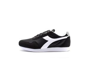 Diadora Simple Run, Sneakers Uomo, Black, 44 EU