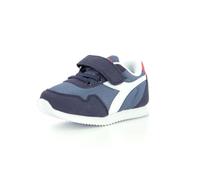 Diadora Simple Run Td, Scarpe da ginnastica, Unisex - Bambini e ragazzi, Verde Bianco, 25 EU