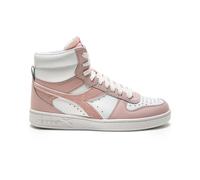 Diadora Sneakers Alta Magic Basket Pelle Rosa
