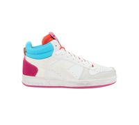Diadora Sneakers Alta Magic Basket Suede Bianco